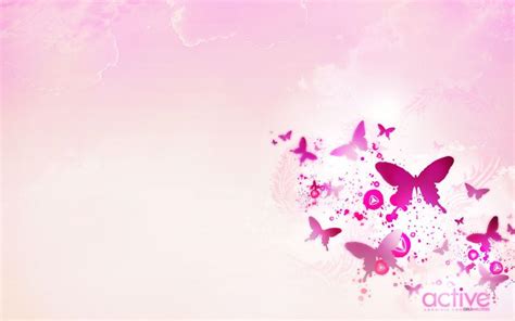 Pink Butterfly Wallpapers Desktop - Wallpaper Cave