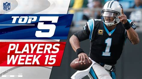 Top 5 Player Performances of Week 15 | NFL Highlights - NFL News Videos | Nfl highlights, Nfl ...