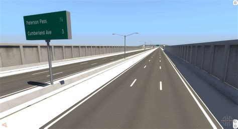 Highway Matrix for BeamNG Drive