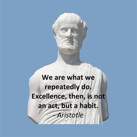 Aristotle Quote - Excellence - Aristotle - Body Niemowlęce | TeePublic PL