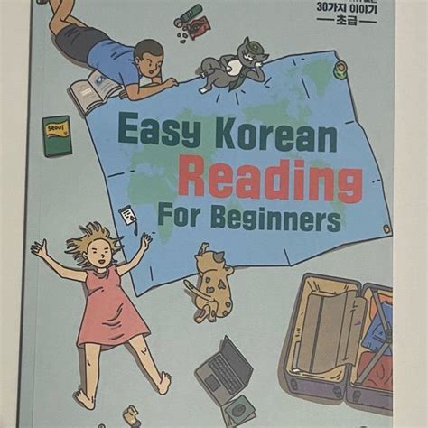 Korean learning Book/ Easy Korean Reading for Beginners-korean /English ...