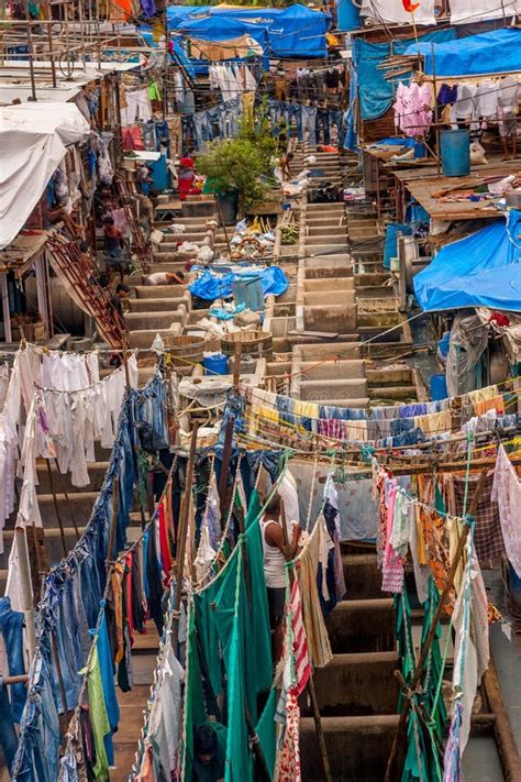 Dhobi Ghat at Mumbai editorial stock image. Image of asia - 118678219