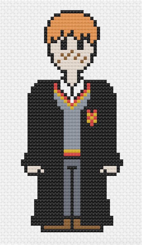 Ron Weasley Cross Stitch Pattern - Etsy