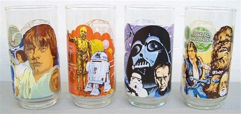 Who has a set of these 1977 Star Wars glasses from Burger King? | Star ...