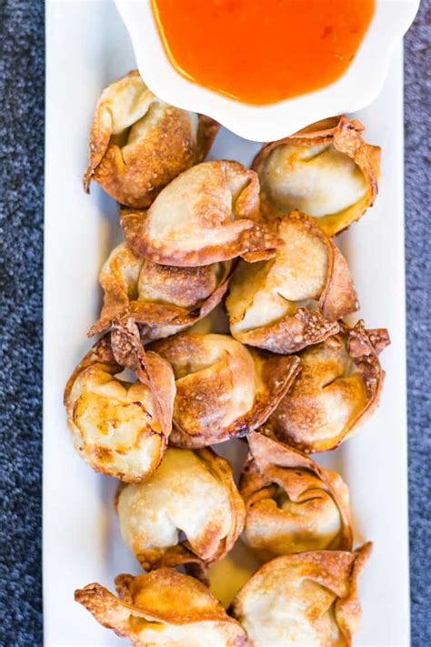 Crispy Crunchy Air Fryer Wontons | All Ways Delicious