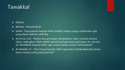 Akhlak Islamiyyah, Sifat-Sifat Mahmudah