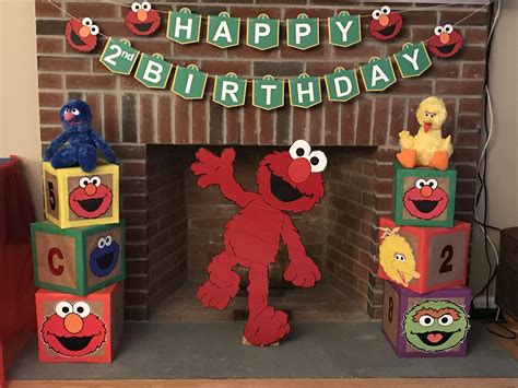 Pin by Lauren Warmoth on Sesame street birthday | Sesame street birthday party, Elmo birthday ...