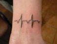 EKG Tattoo Meaning & Ideas | EKG Heart Tattoos and Designs
