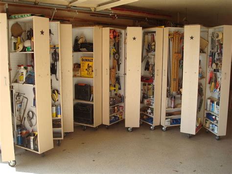 How to Build DIY Rolling Garage Storage Cabinets With Shelves - HubPages