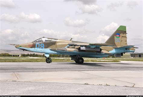 09 BLUE Azerbaijan - Air Force Sukhoi Su-25 Photo by Martin Needham ...