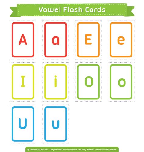 Free printable vowel flash cards. Download them in PDF format at http ...