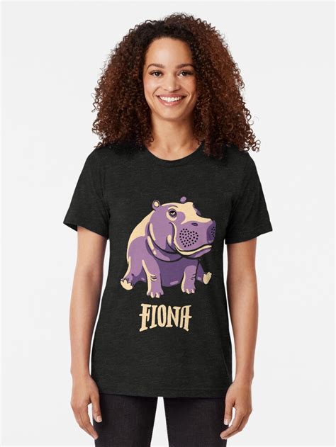 "Fiona The Hippo Shirt #TeamFiona Merch, Cute Baby Hippo " T-shirt by ...