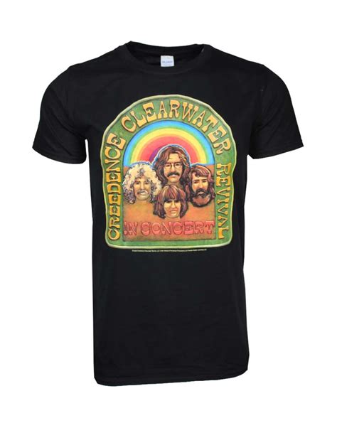 Creedence Clearwater Revival Creedence Clearwater Revival In Concert T-Shirt Men | Loudtrax