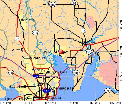 Pace, Florida (FL 32571) profile: population, maps, real estate ...