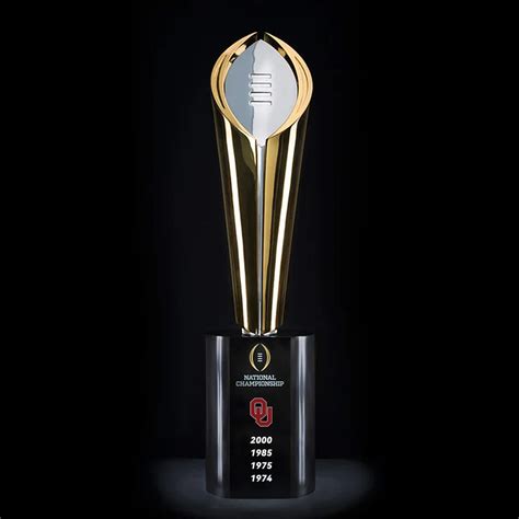 [NCAAF] Oklahoma Sooners CFP National Championship Trophy Replica