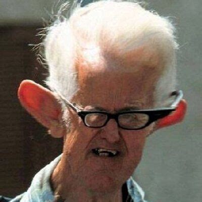 Old man with huge ears | Old man funny, Bone art, Ear picture