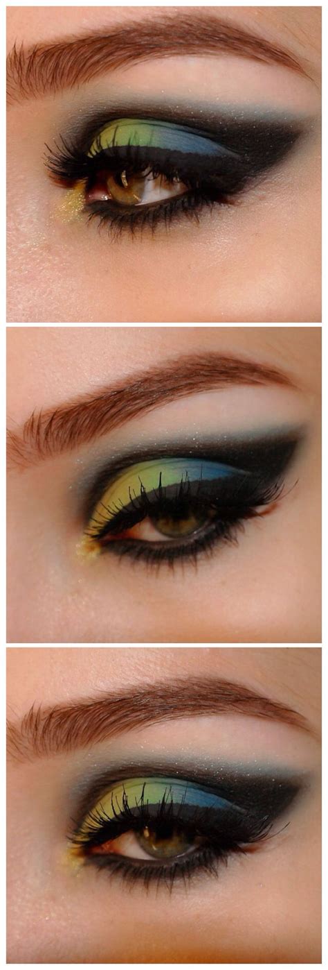 Brazil flag colors on my makeup today Brazil Flag, Professional Makeup ...