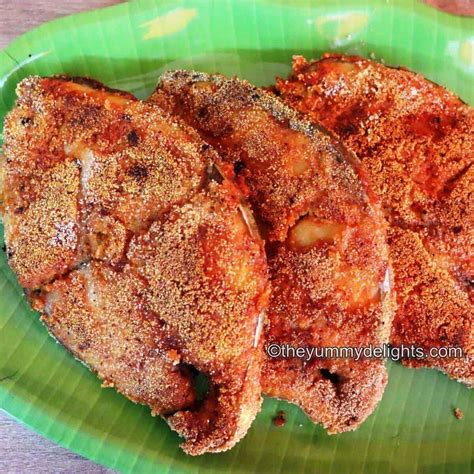 Mangalorean Style Rava Fish Fry (step by step photo + video)