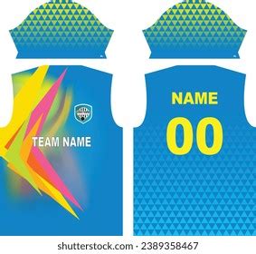 Srilankan Cricket Team Jersey Design Stock Vector (Royalty Free ...