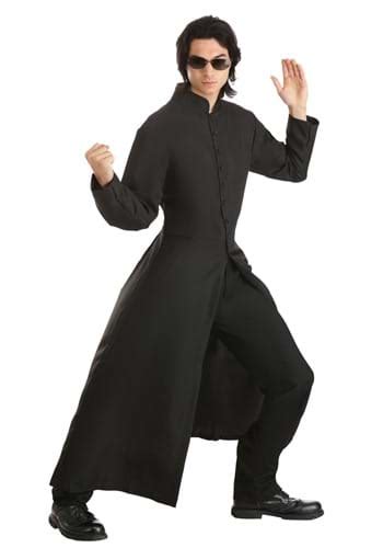 Adult The Matrix Neo Costume