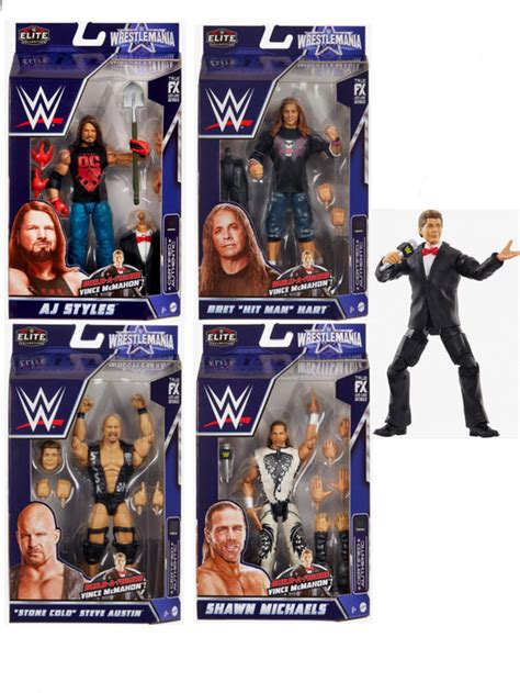 WWE Elite Collection Series Wrestlemania 2022 Complete Set – Reign City ...