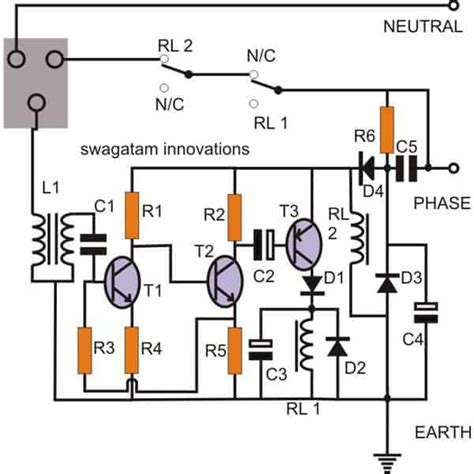 2 Simple Earth Leakage Circuit Breaker (ELCB) Explained – Homemade ...