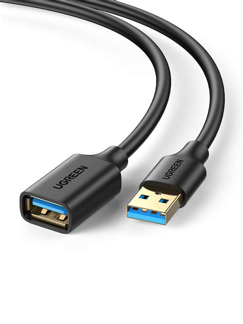 Buy UGREEN USB 3.0 Extension Cable A Male to A Female USB Extender Cord for Personal Computer ...