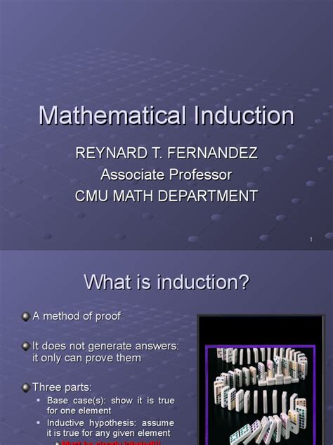 Mathematical Induction | PDF | Mathematical Concepts | Mathematics