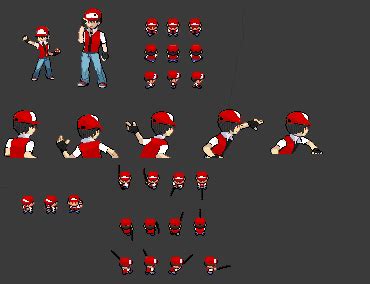 WiP Trainer Sprite for Fire Red. image - Templarfreak - ModDB