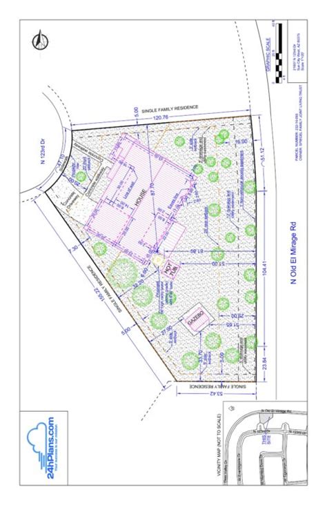 Top 12 Things to Include in your Plot Plan — 24h Site Plans for Building Permits: Site Plan ...