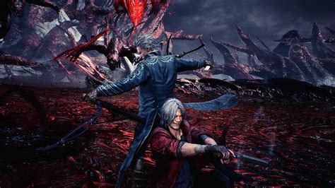 Vergil and Dante, Devil May Cry 5, 4K, #223 Wallpaper PC Desktop