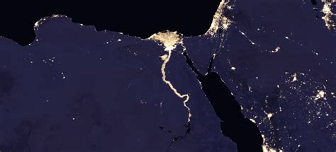 Nile River at Night | Earth Blog