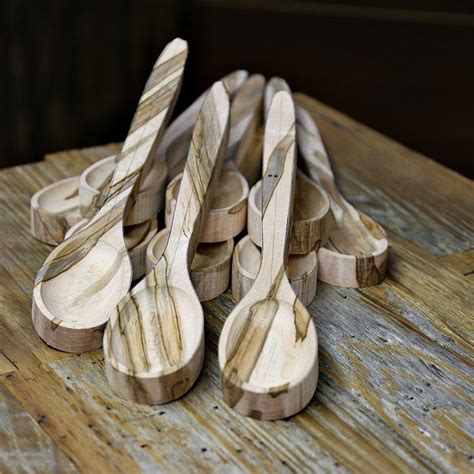 Wood Spoon Blanks, Carving Blanks, Spoon Carving Blanks, Ambrosia Maple ...