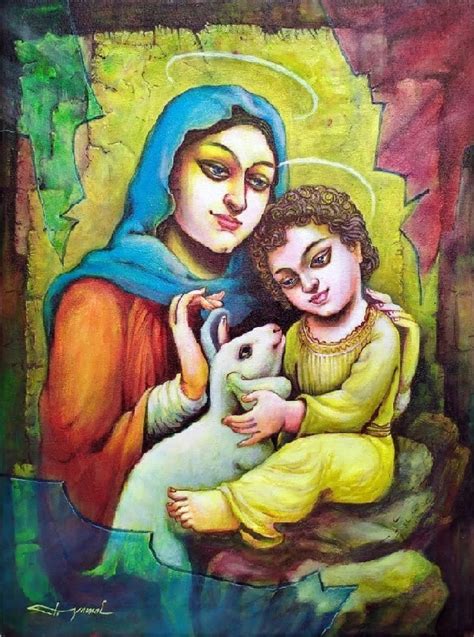 Mother Mary and Baby Jesus - Gallery of GODS