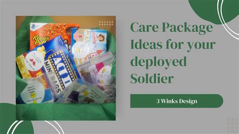 Care Package Ideas for Your Deployed Loved One! (Free Printable included!)