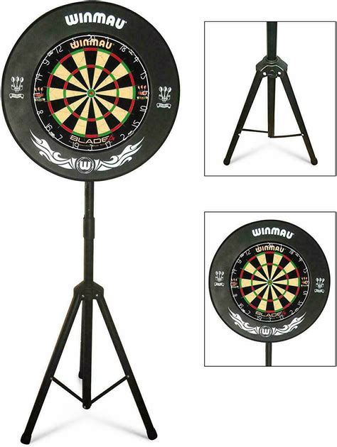 Top Quality Darts Caddy, Portable Dartboard Stand for the Serious Darts Players - STAND ONLY