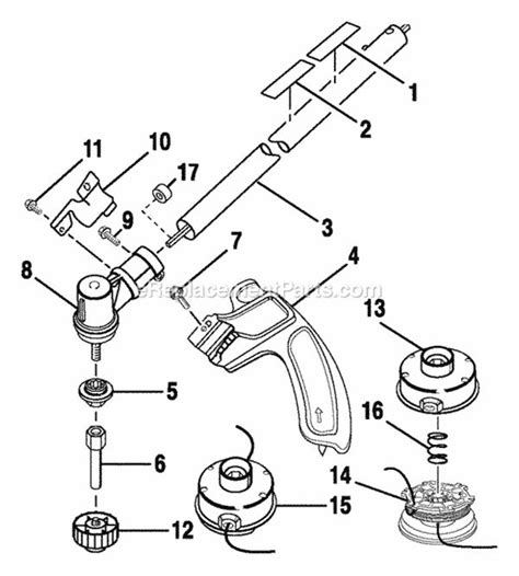 Ryobi Trimmer Parts Diagram