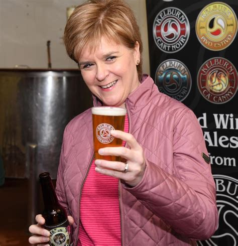 Nicola Sturgeon takes to Scotland’s skies in the ‘Nicolopter’ as she campaigns in SIX ...