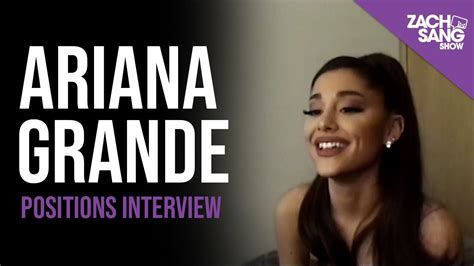 Ariana Grande “Positions” Interview - YouTube