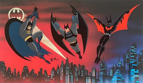 Bruce Timm Batman and Beyond Hand-Painted Limited Edition Cel Marvel DC ...