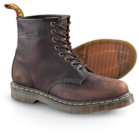 Men's Dr. Martens™ Boots, Brown - 128673, Casual Shoes at Sportsman's Guide