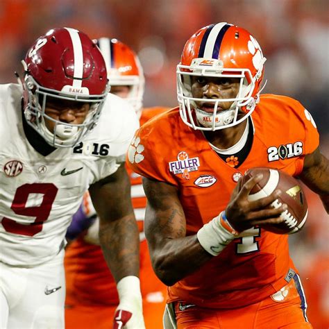 Alabama vs. Clemson: Live Score, Highlights for CFP National Championship Game | News, Scores ...