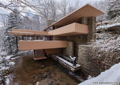 Visiting Fallingwater in the Winter