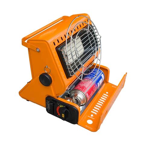 2015 New outdoor 2 in 1 orange color portable gas heater for camping ...