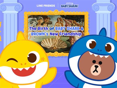 Kidscreen » Archive » Baby Shark joins Line Friends for kid-focused art ...