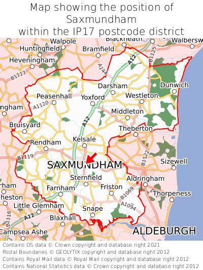 Where is Saxmundham? Saxmundham on a map