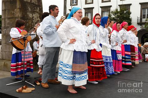 Azorean Folk Music Group Photograph by Gaspar Avila