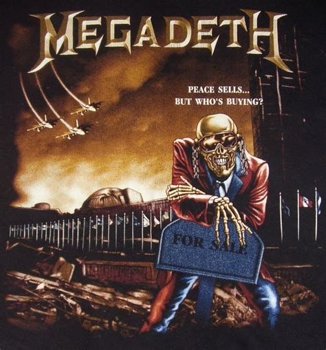 Re-painted Megadeth : Peace Sells Cool Album Covers, Music Album Covers, Album Cover Art, Album ...