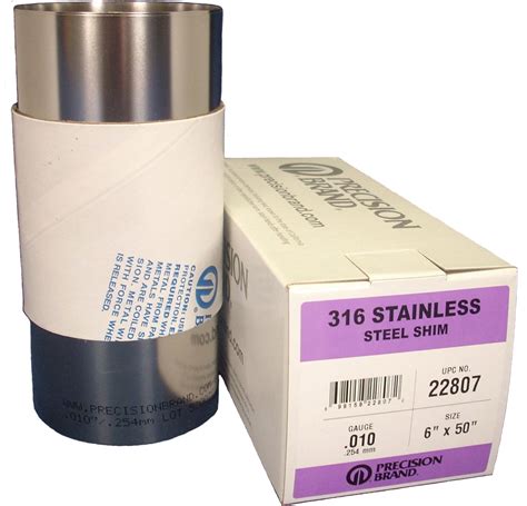 Precision Brand 22865 Shims & Shim Stock | TEquipment