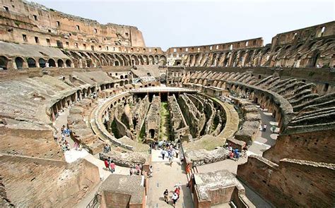 What is an amphitheatre? An amphitheatre is a large building with tiers ...